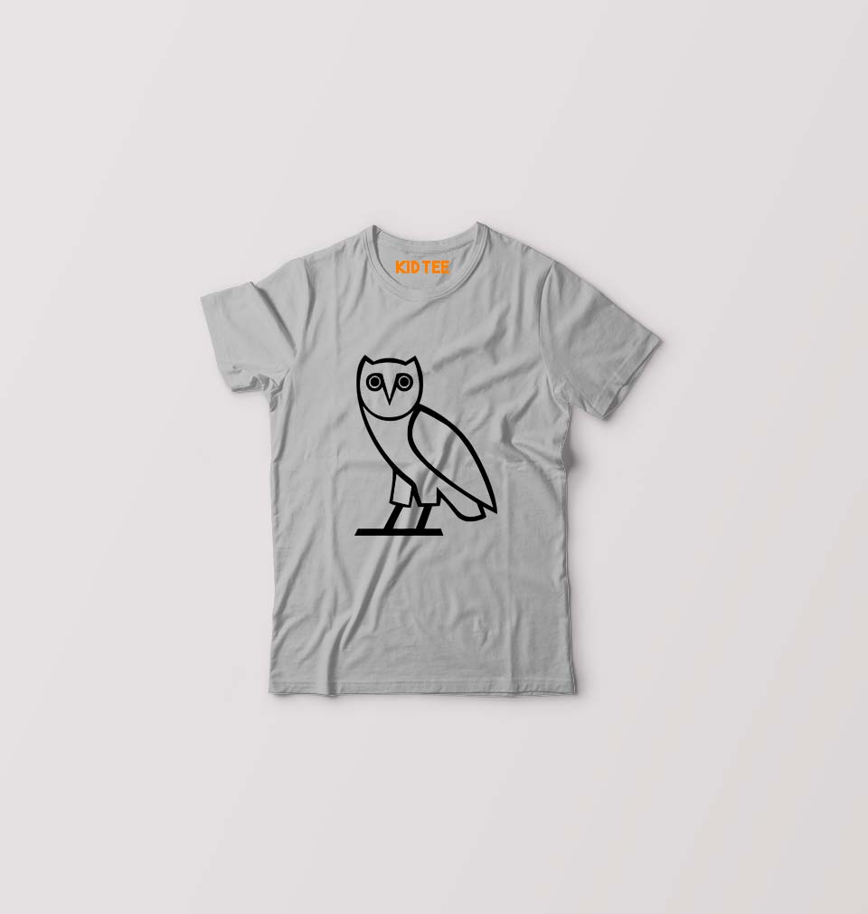 Ovo Kids T-Shirt for Boy/Girl-Grey-Ektarfa.online