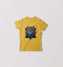 Load image into Gallery viewer, WOLF Kids T-Shirt for Boy/Girl-Golden Yellow-Ektarfa.online
