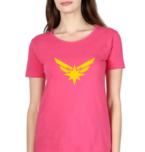 Load image into Gallery viewer, Captain Marvel T-Shirt for Women-Pink-Ektarfa.online
