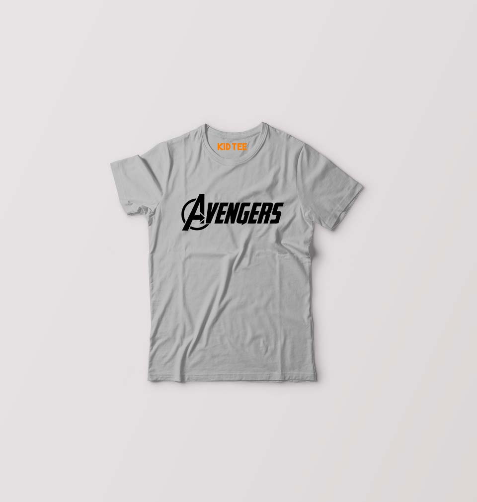 Avengers Kids T-Shirt for Boy/Girl-Grey-Ektarfa.online