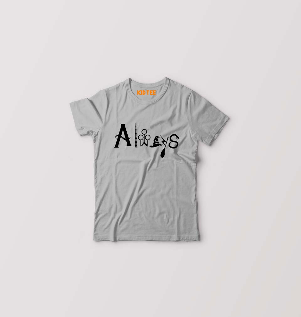 Harry Potter Kids T-Shirt for Boy/Girl-Grey-Ektarfa.online
