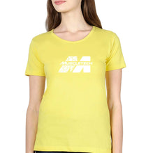 Load image into Gallery viewer, Muscletech T-Shirt for Women-Yellow-Ektarfa.online
