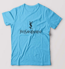 Load image into Gallery viewer, YSL T-Shirt for Men-Light Blue-Ektarfa.online
