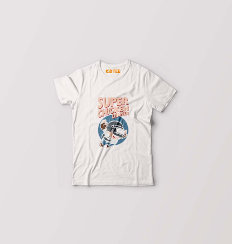 PUBG Super Chicken Dinner Kids T-Shirt for Boy/Girl-White-Ektarfa.online