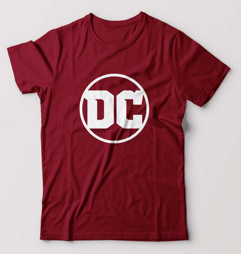 DC T-Shirt for Men-Maroon-Ektarfa.online