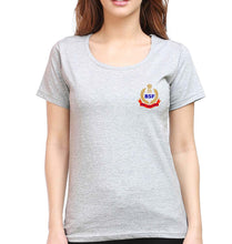 Load image into Gallery viewer, BSF Army T-Shirt for Women-Grey Melange-Ektarfa.online
