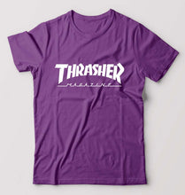 Load image into Gallery viewer, Thrasher Magazine T-Shirt for Men-Purple-Ektarfa.online
