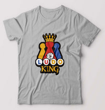 Load image into Gallery viewer, Ludo King T-Shirt for Men-Grey Melange-Ektarfa.online
