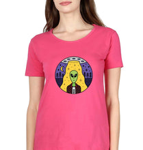 Load image into Gallery viewer, Alien T-Shirt for Women-Pink-Ektarfa.online
