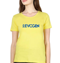 Load image into Gallery viewer, Evogen T-Shirt for Women-Yellow-Ektarfa.online
