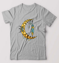 Load image into Gallery viewer, Dream Catcher Moon T-Shirt for Men-Grey Melange-Ektarfa.online

