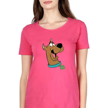 Load image into Gallery viewer, Scooby Doo T-Shirt for Women-Pink-Ektarfa.online
