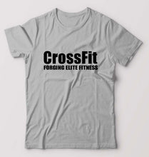 Load image into Gallery viewer, CrossFit T-Shirt for Men-Grey Melange-Ektarfa.online
