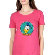 Load image into Gallery viewer, Donald Duck T-Shirt for Women-Pink-Ektarfa.online

