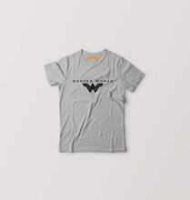 Load image into Gallery viewer, Wonder Woman Superhero Kids T-Shirt for Boy/Girl-Grey-Ektarfa.online
