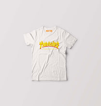 Load image into Gallery viewer, Thrasher Magzine Kids T-Shirt for Boy/Girl-White-Ektarfa.online
