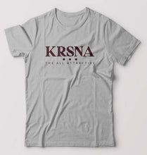 Load image into Gallery viewer, Krsna T-Shirt for Men-Grey Melange-Ektarfa.online
