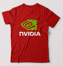 Load image into Gallery viewer, Nvidia T-Shirt for Men-Red-Ektarfa.online
