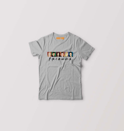 Friends Kids T-Shirt for Boy/Girl-Grey-Ektarfa.online