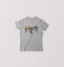 Load image into Gallery viewer, Powerpuff Girls Kids T-Shirt for Boy/Girl-Grey-Ektarfa.online
