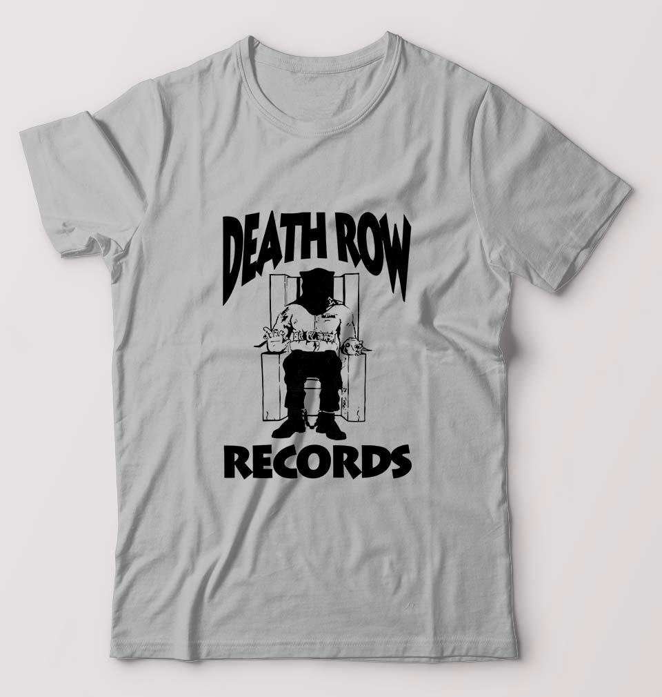 Death Row Records T-Shirt for Men-Grey Melange-Ektarfa.online