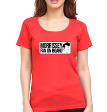 Load image into Gallery viewer, Morrissey T-Shirt for Women-Red-Ektarfa.online
