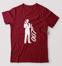 Load image into Gallery viewer, James Bond (007) T-Shirt for Men-Maroon-Ektarfa.online
