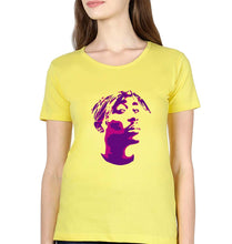 Load image into Gallery viewer, Tupac 2Pac T-Shirt for Women-Mustard Yellow-Ektarfa.online
