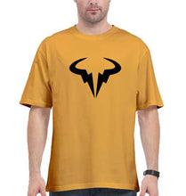 Load image into Gallery viewer, Rafael Nadal (RAFA) Oversized T-Shirt for Men-Golden Yellow-Ektarfa.online
