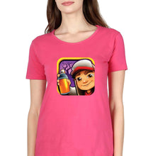 Load image into Gallery viewer, Subway Surfers T-Shirt for Women-Pink-Ektarfa.online
