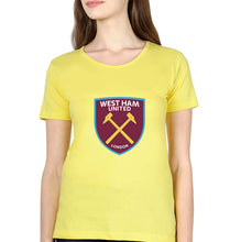 Load image into Gallery viewer, West-Ham T-Shirt for Women-Yellow-Ektarfa.online
