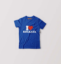 Load image into Gallery viewer, I Love Kolkata Kids T-Shirt for Boy/Girl-Royal Blue-Ektarfa.online
