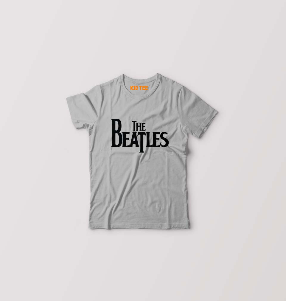 Beatles Kids T-Shirt for Boy/Girl-Grey-Ektarfa.online