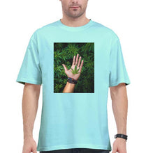 Load image into Gallery viewer, Weed Oversized T-Shirt for Men-Mint-Ektarfa.online
