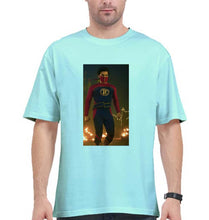Load image into Gallery viewer, Minnal Murali Oversized T-Shirt for Men-Mint-Ektarfa.online
