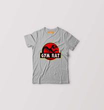 Load image into Gallery viewer, Gym Rat Kids T-Shirt for Boy/Girl-Grey-Ektarfa.online
