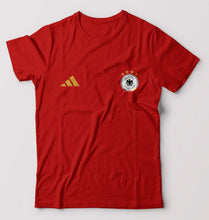 Load image into Gallery viewer, Germany Football T-Shirt for Men-Red-Ektarfa.online
