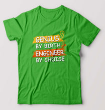 Load image into Gallery viewer, Genius Engineer T-Shirt for Men-flag green-Ektarfa.online
