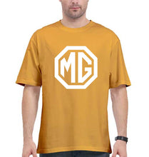 Load image into Gallery viewer, Morris Garages(MG) Oversized T-Shirt for Men-Golden Yellow-Ektarfa.online
