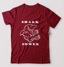 Load image into Gallery viewer, Gym Shark Power T-Shirt for Men-Maroon-Ektarfa.online

