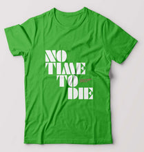 Load image into Gallery viewer, No Time To Die James Bond 007 T-Shirt for Men-flag green-Ektarfa.online
