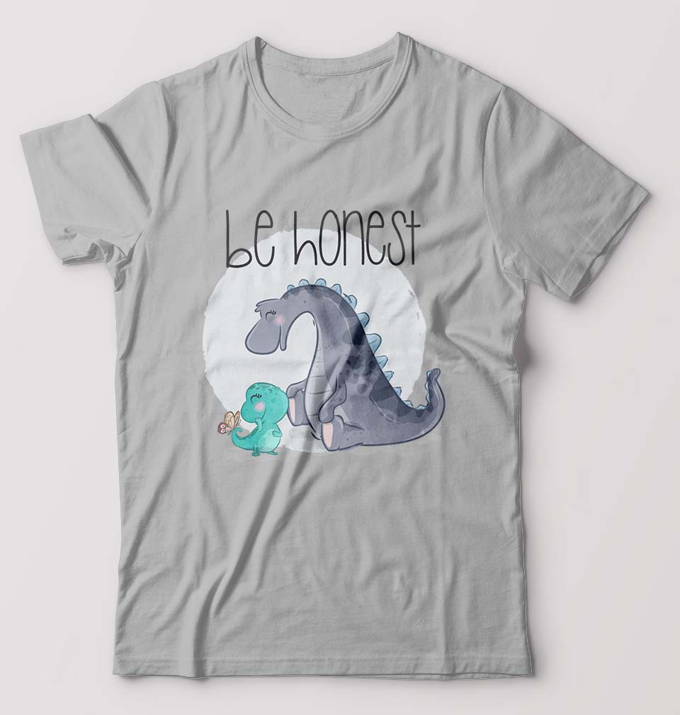 Dinosaur T-Shirt for Men-Grey Melange-Ektarfa.online