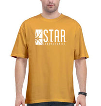Load image into Gallery viewer, Star laboratories Oversized T-Shirt for Men-Golden Yellow-Ektarfa.online
