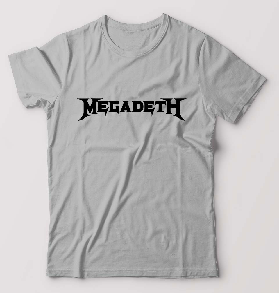 Megadeth T-Shirt for Men-Grey Melange-Ektarfa.online