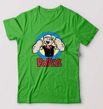 Load image into Gallery viewer, Popeye T-Shirt for Men-flag green-Ektarfa.online
