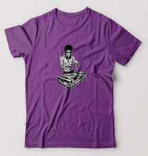 Load image into Gallery viewer, DJ Bruce Lee T-Shirt for Men-Purple-Ektarfa.online
