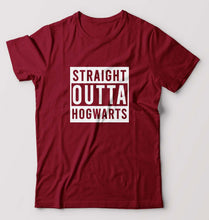 Load image into Gallery viewer, Harry Potter Hogwarts T-Shirt for Men-Maroon-Ektarfa.online
