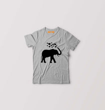 Load image into Gallery viewer, Elephant Hearts Kids T-Shirt for Boy/Girl-Grey-Ektarfa.online

