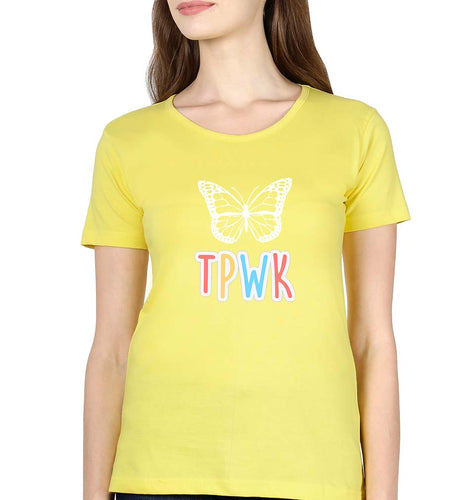 Harry Styles TPWK T-Shirt for Women-Yellow-Ektarfa.online