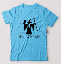 Load image into Gallery viewer, Table Tennis (TT) Wizard T-Shirt for Men-Light Blue-Ektarfa.online
